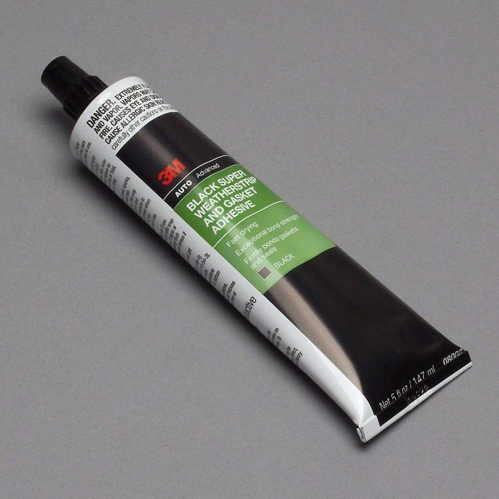 68-88 Black Super Weatherstrip Adhesive